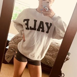 Yale university sweatshirt